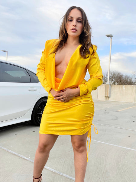Goddess Gold Dress