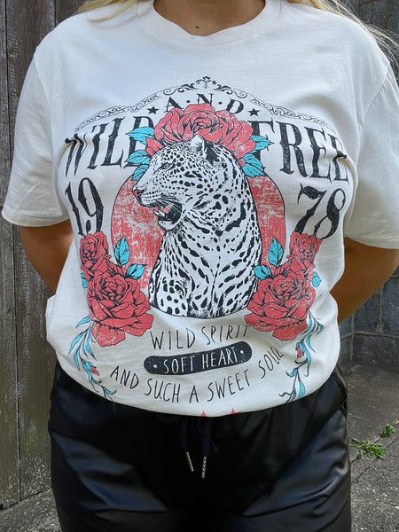 Lotus Boyfriend Graphic Tee