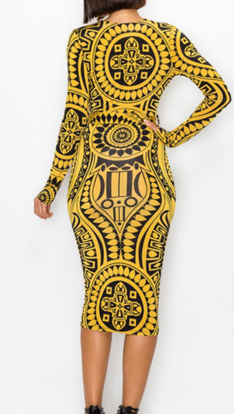 Golden Vice Dress