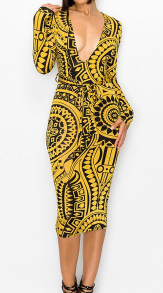 Golden Vice Dress