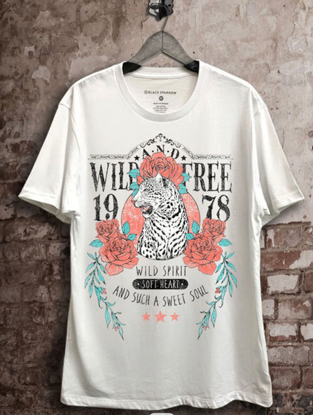 Lotus Boyfriend Graphic Tee