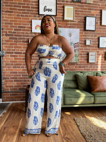 Tied Up Set (Plus Size)