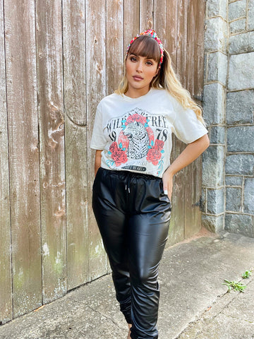 Lotus Boyfriend Graphic Tee