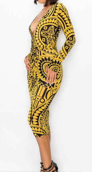 Golden Vice Dress